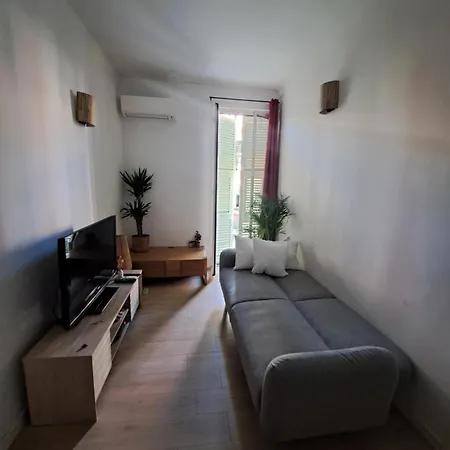 2 Pieces Plein Centre - 5 Personnes Nice